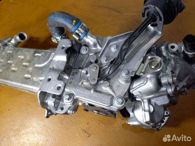 Клапан егр + охладитель Mercedes Glk X204 OM651