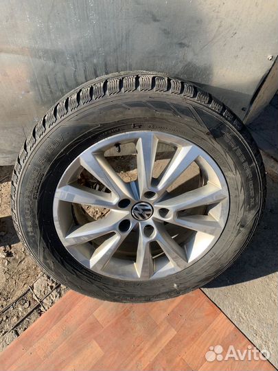 Диски с резиной r18 на volkswagen touareg