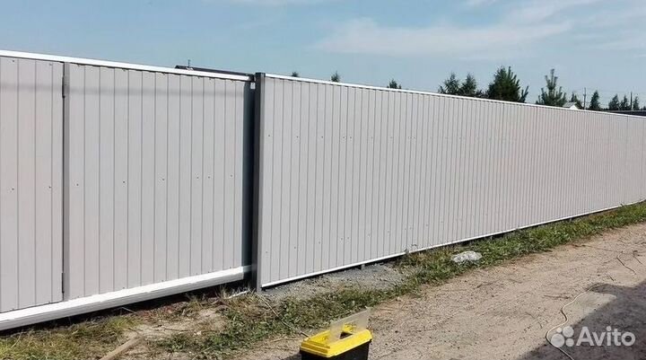 Откатные ворота заказать прочные