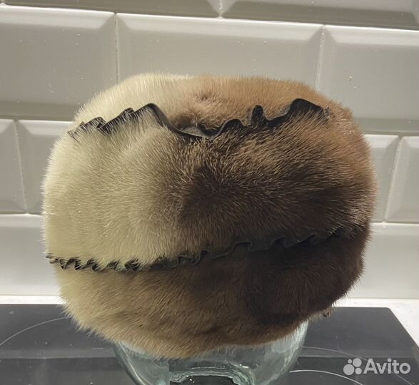 Шапка норковая женская