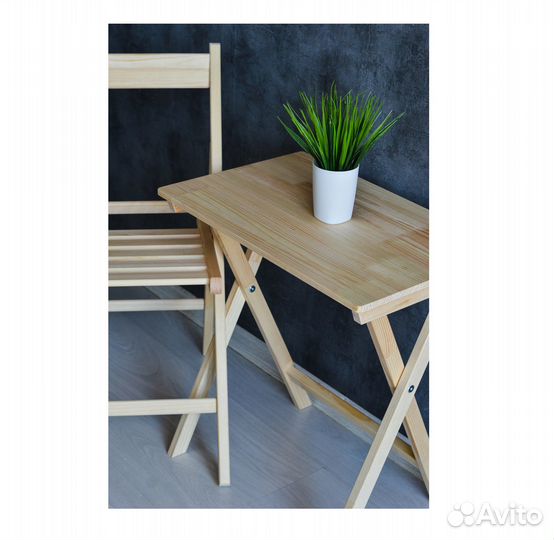 Стол складной детский балконный придиванный 55х35