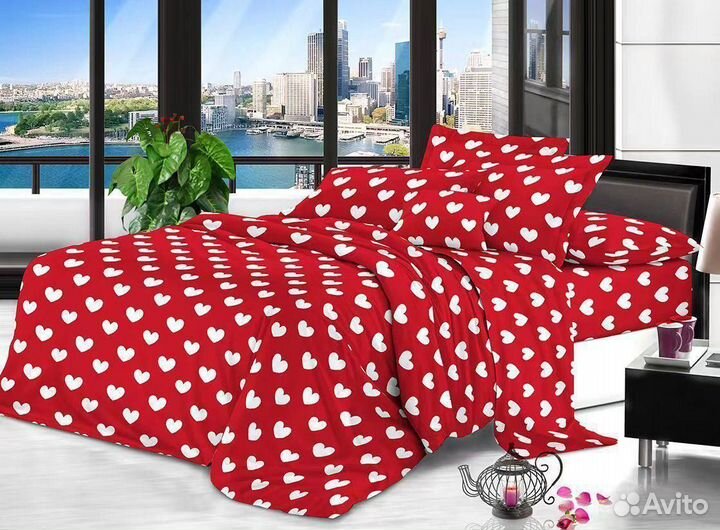 Постельное белье 2 спальное и полутрка