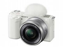 Фотоаппарат Sony ZV-E10 Kit 16-50mm white Новый