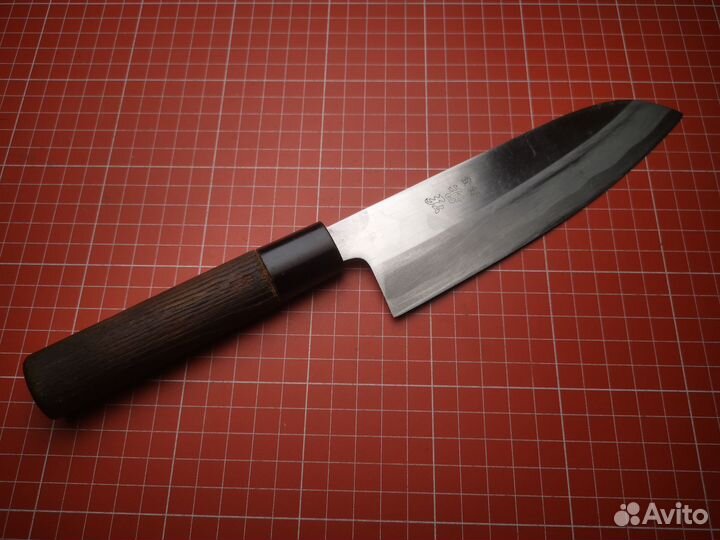 Японский кухонный нож Сантоку 170мм