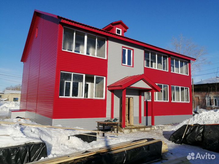 Фасад, кровля