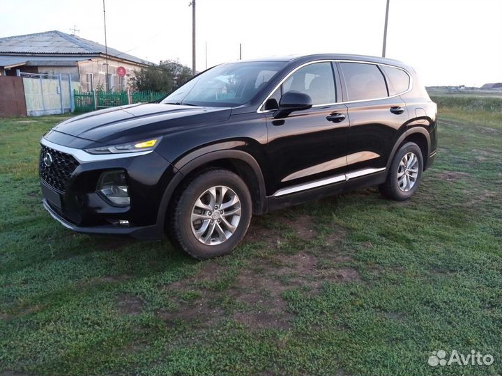 Hyundai Santa Fe 2.4 AT, 2019, 130 000 км