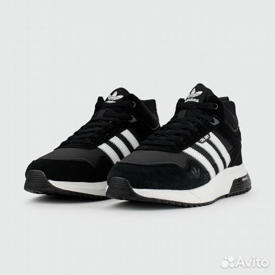 Adidas Retropy F2 Mid Black / White with furзима