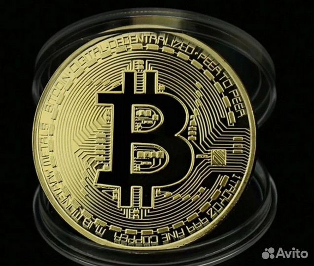 Биткойн в капсуле,подарочный сувенир