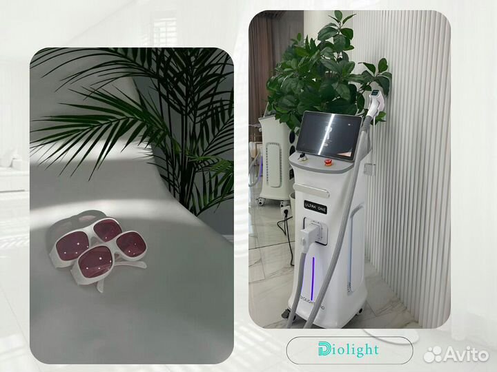 Лазерный аппарат диолайтu+One1800cw, рассрочка