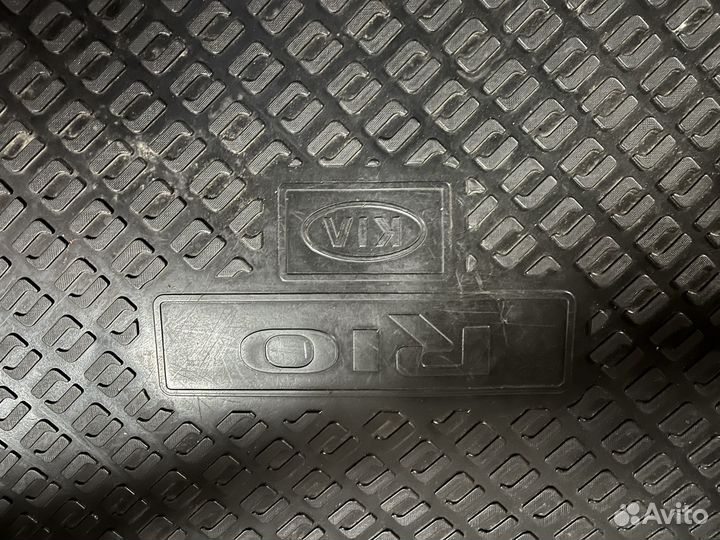 Ковер в багажник KIA rio 4