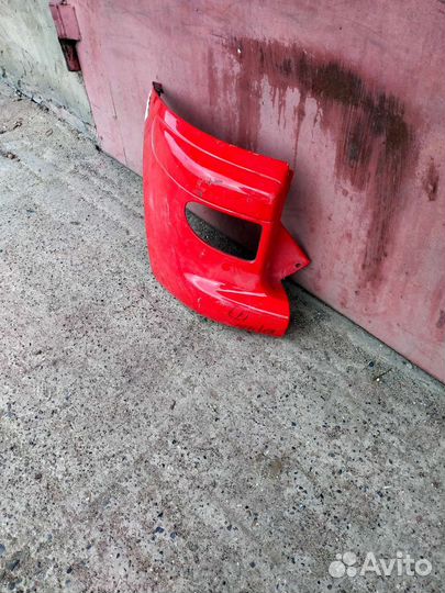 Задний бампер Тойота funcargo