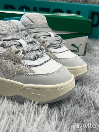 Дутыши Puma 180 tones Белые Оригинал Poizon