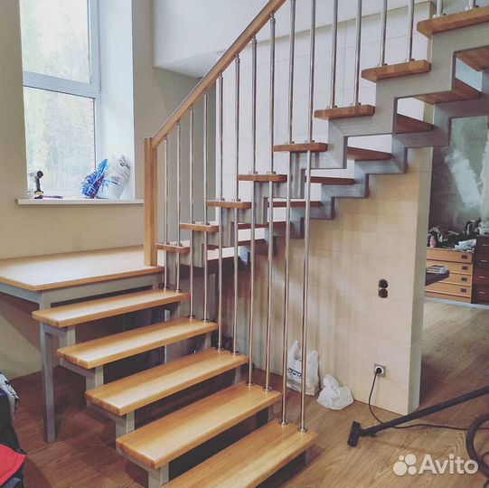 Лестница из дуба