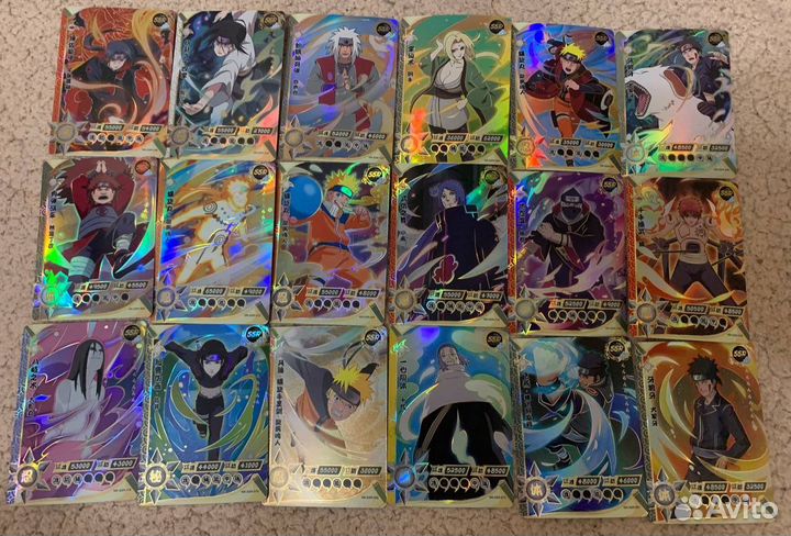 Карточки Наруто