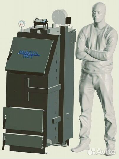 Твердотопливный котел длительного горения