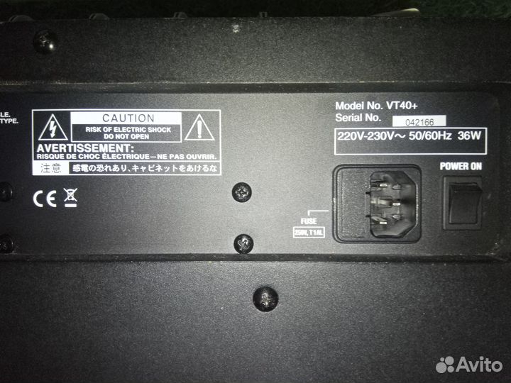 Ламповый комбоусилитель VOX Valvetronix VT40+