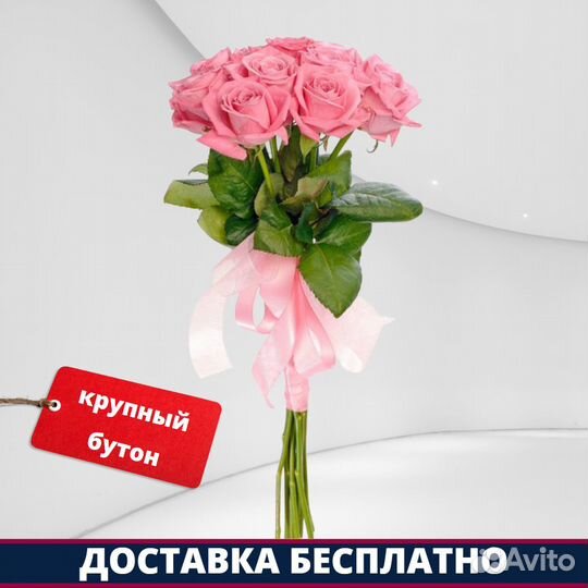 Розы Эквадор - 11 шт. 70 см