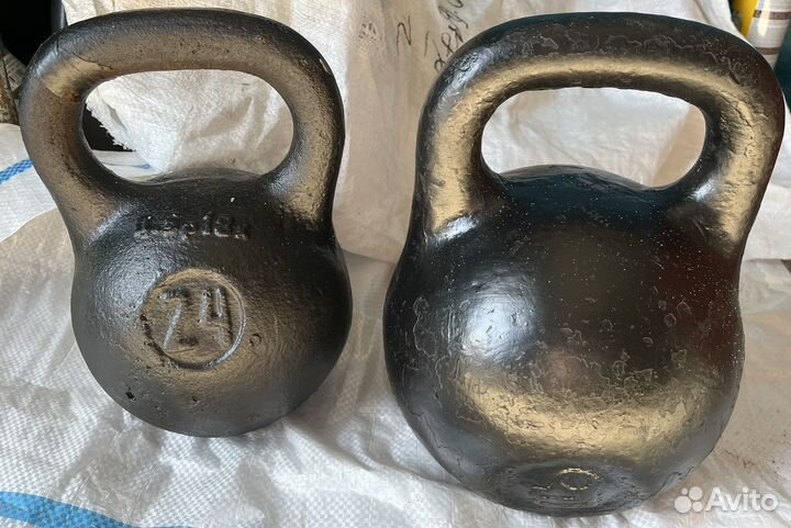 Гири 16, 24, 32 кг