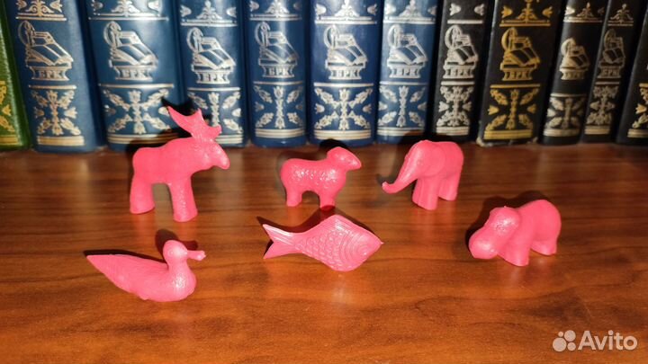 Фигурки СССР - животные и персонажи сказок