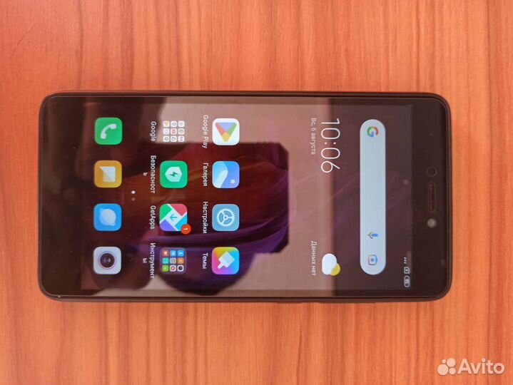 Телефон xiaomi Redmi note 4 x