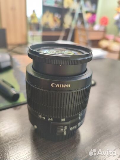 Объектив Сanon EF-S 18-55mm 3.5-5.6 III