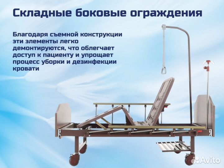 Кровать медицинская функциональная