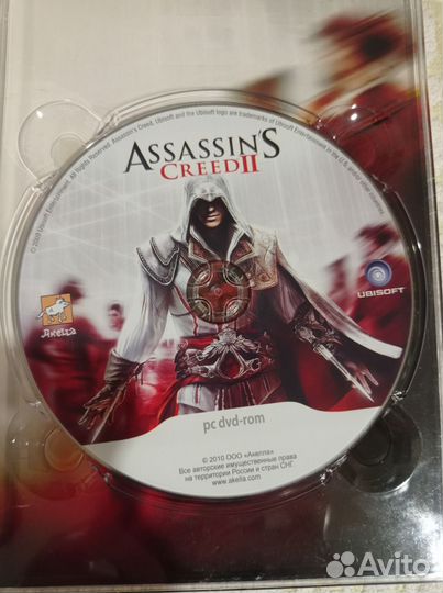 Assassins creed II + диск Soundtrack+книга