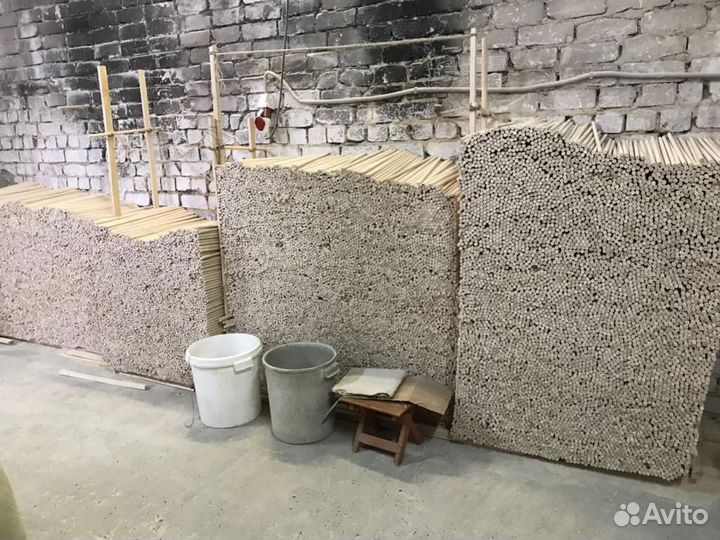 Круглая палочка из березы, деревянная палочка