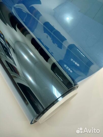 Зеркальная тонировочная плёнка для окон Blue