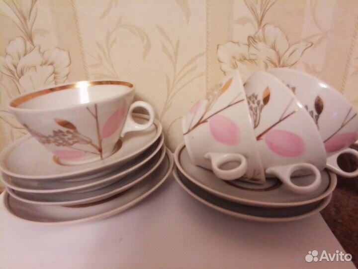 Чашки, кружки, менажницы и др