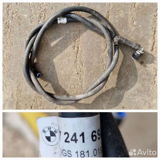 Трубка омывателя (шланг омывателя) 7241690 BMW 4 F