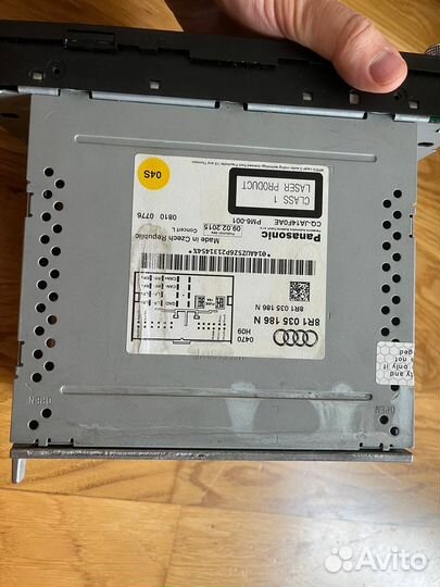 Audi a4 b8 магнитола 8R1035186N