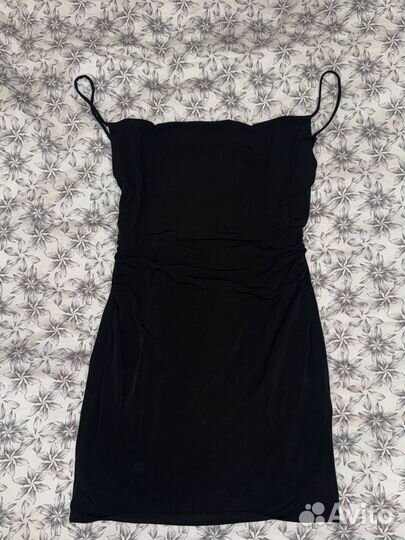 Платье черное короткое