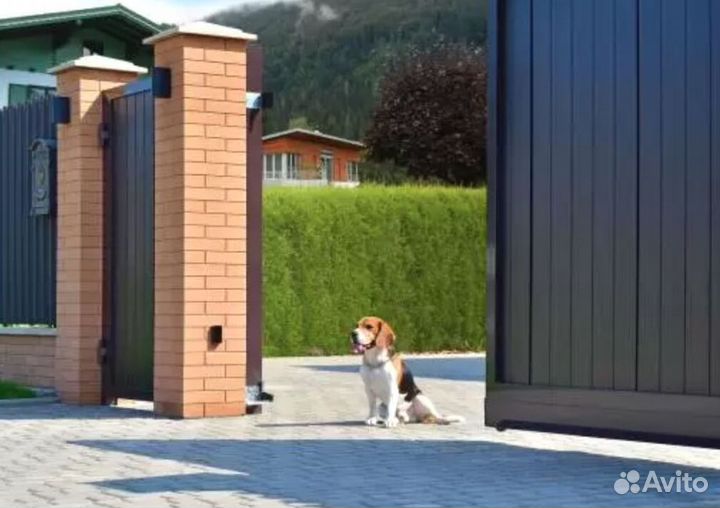 Отканые ворота от производидтеля