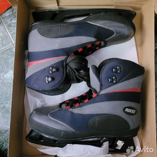 Коньки хоккейные roces 45 размер
