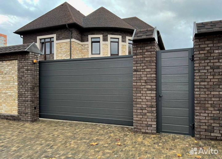 Секционные ворота. Гаражные и промышленные