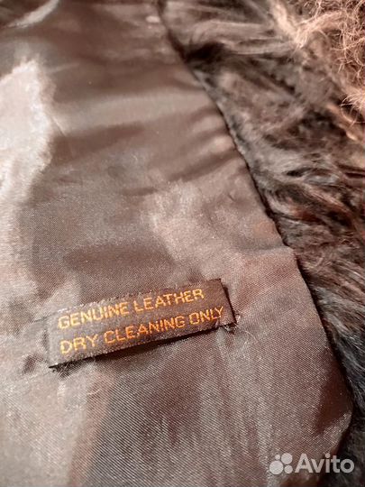 Меховой шарф из Ламы