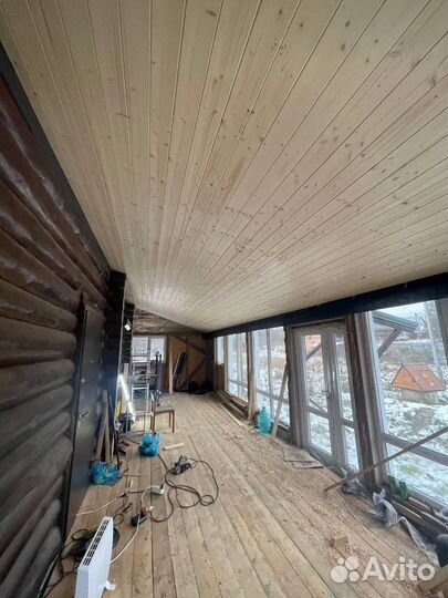 Отделка деревянных домов / бань