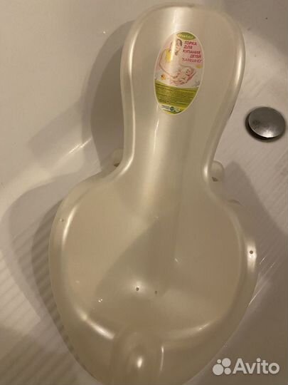 Ванночка для купания, горка, коврик, круг, горшок