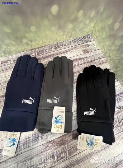 Перчатки puma новые