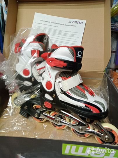 Роликовые коньки Atemi раздвижные