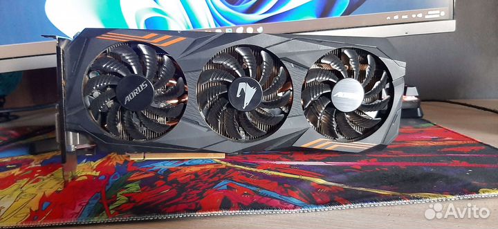 Видеокарта GTX 1070Ti Aorus