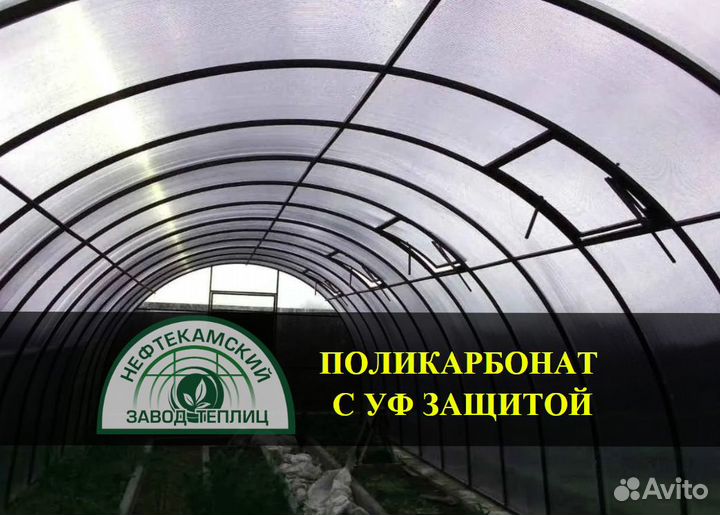 Теплица с поликарбонатом