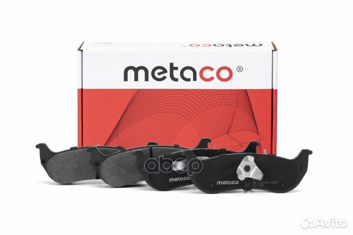 Колодки тормозные chrysler pacifica 04- задн