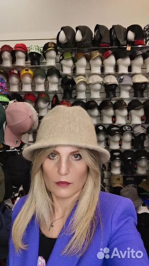 Шляпа трикотажая формованная осенняя женская