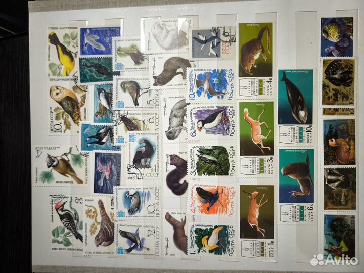 Почтовые марки СССР (1950-1990) альбом 27 страни