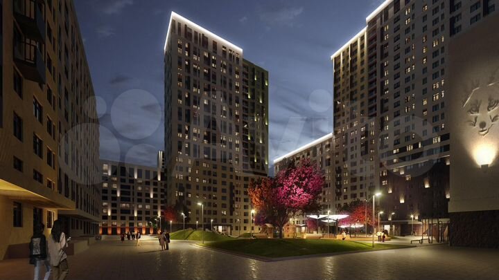 3-к. квартира, 69 м², 4/25 эт.