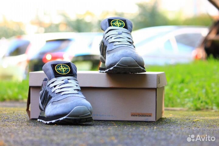 Кроссовки Lux New balance stone island 574