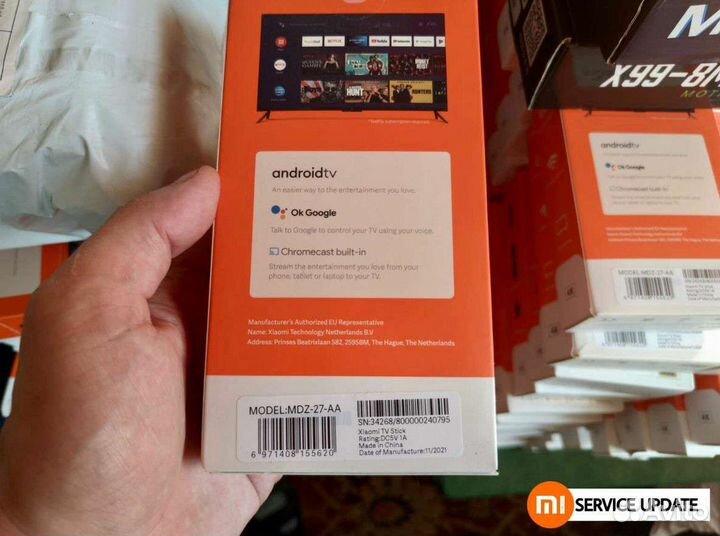 Приставка Xiaomi Mi TV stick 4K +200 каналов