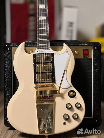 Электрогитара Epiphone SG Custom-3 Pickup With Mae